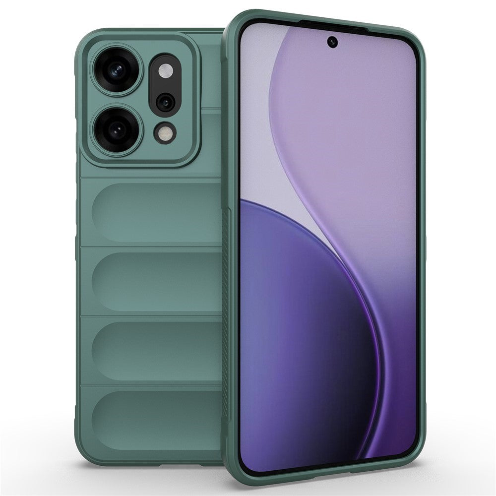 AMORUS For Oppo Reno14 Pro 5G (Global) Case Shockproof Soft TPU Rugged Phone Back Cover - Green