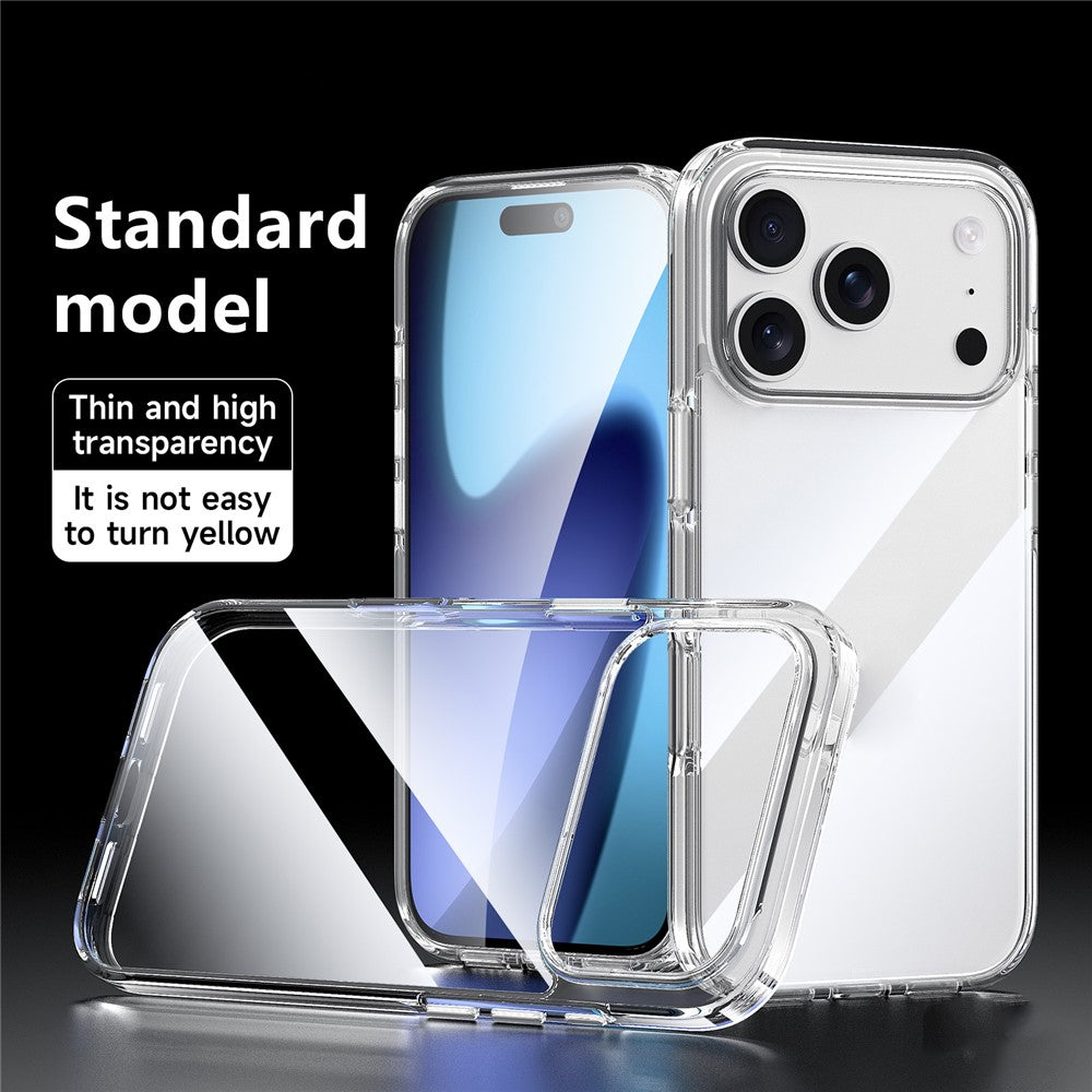 SULADA For iPhone 17 Pro Max Crystal Clear Case TPU + PC Protective Phone Cover