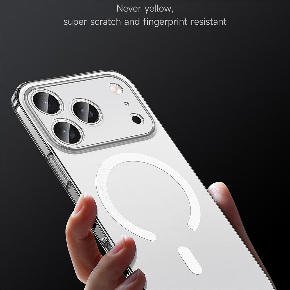 SULADA For iPhone 17 Pro Max Case Compatible with MagSafe PC+TPU Matte Translucent Back Cover