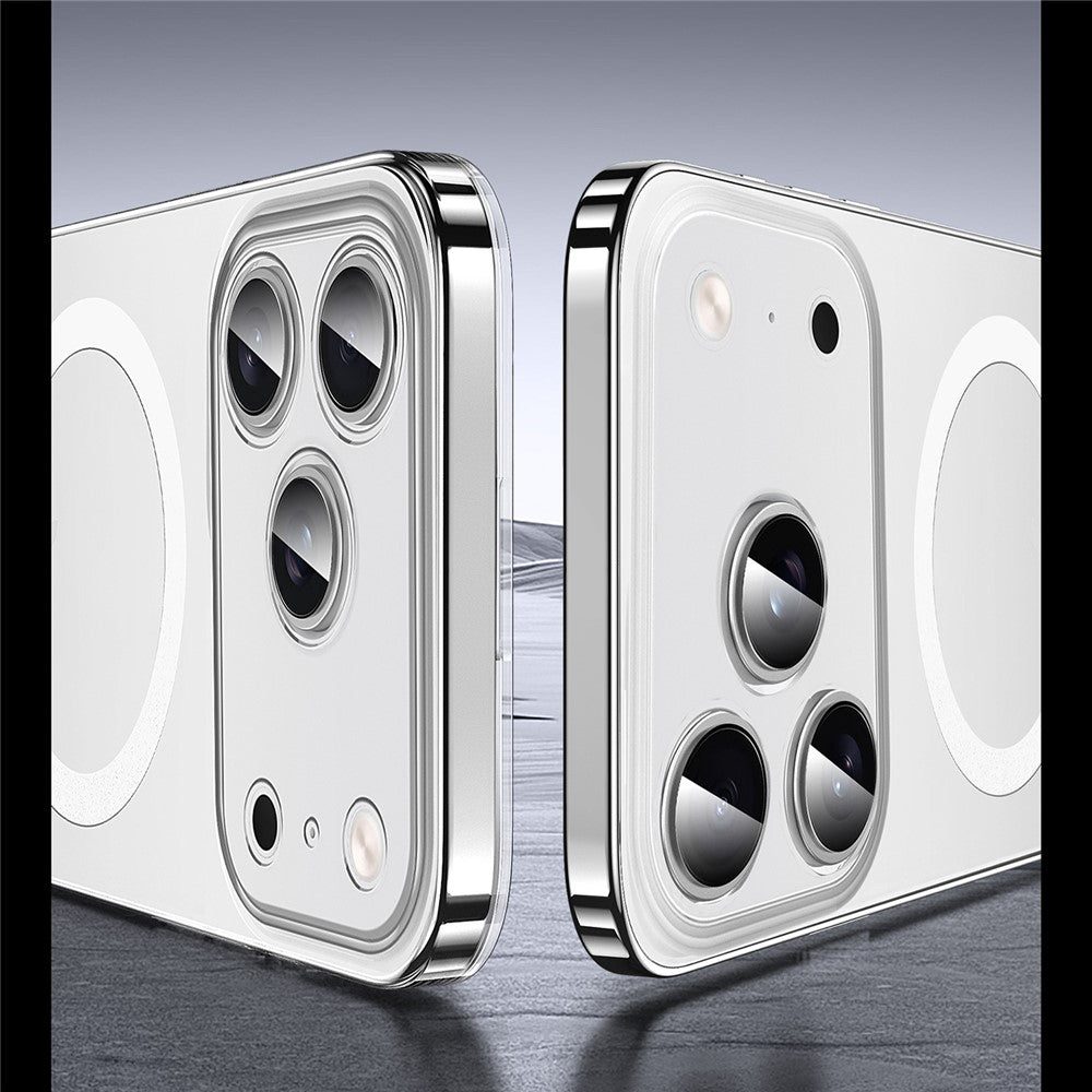 SULADA For iPhone 17 Pro Max Case Compatible with MagSafe PC+TPU Matte Translucent Back Cover