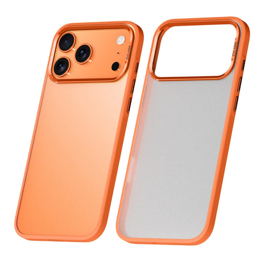 SULADA For iPhone 17 Pro Max Case PC+TPU Shockproof Matte Phone Protector Cover - Orange