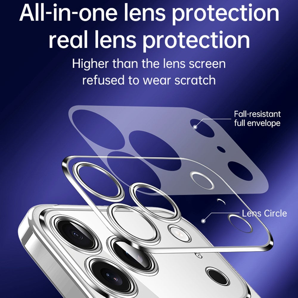 SULADA Nature Series for iPhone 17 Pro Max TPU Case Electroplating Matte Phone Cover - Silver