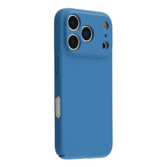 For iPhone 17 Pro Max Case Skin-Touch Rubberized Hard PC Phone Cover - Blue