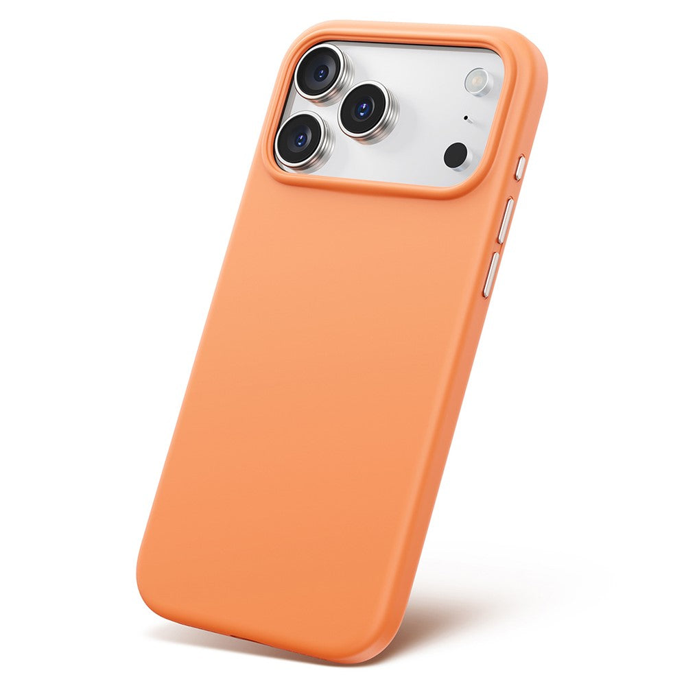 BASEUS For iPhone 17 Pro Max Case Compatible with MagSafe Liquid Silicone 0.2mm Phone Back Cover - Orange