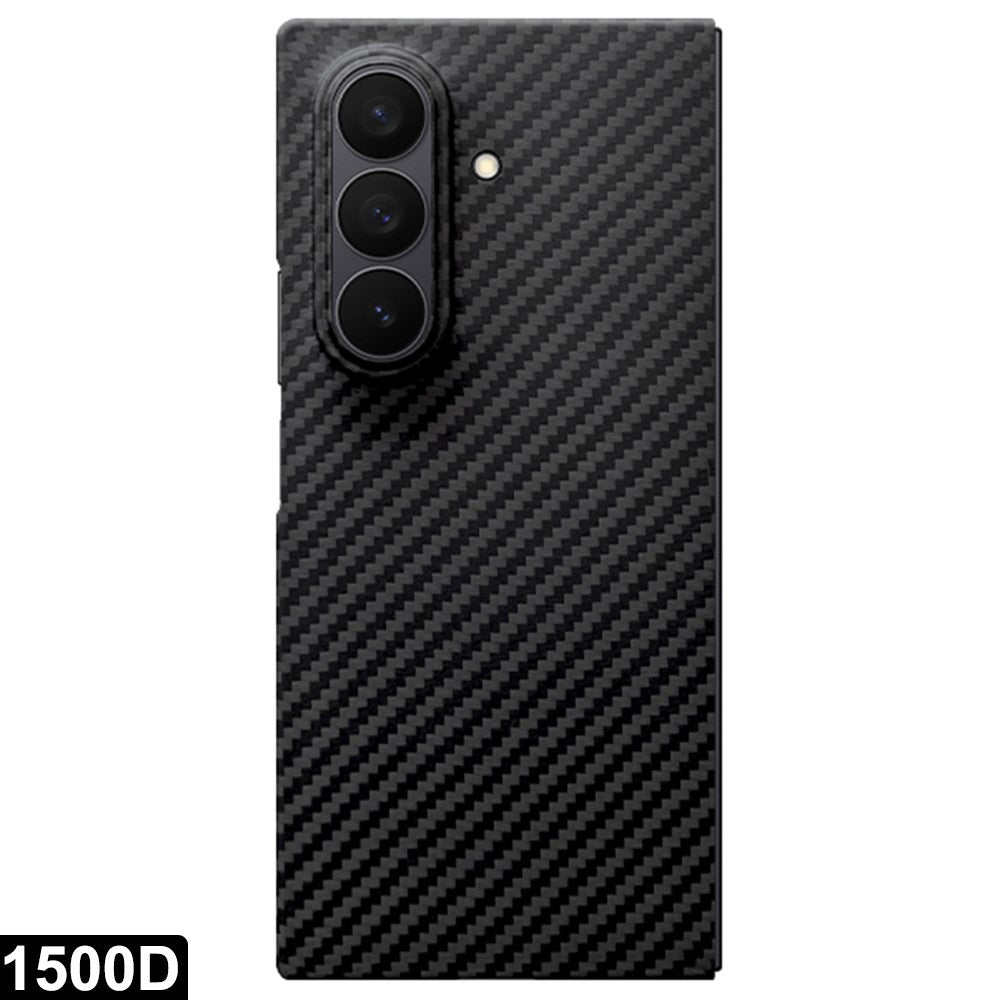 For Samsung Galaxy Z Fold7 5G Magnetic Case Aramid Fiber 1500D Coarse Texture Phone Cover