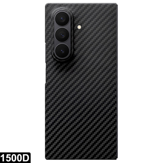 For Samsung Galaxy Z Fold7 5G Magnetic Case Aramid Fiber 1500D Coarse Texture Phone Cover