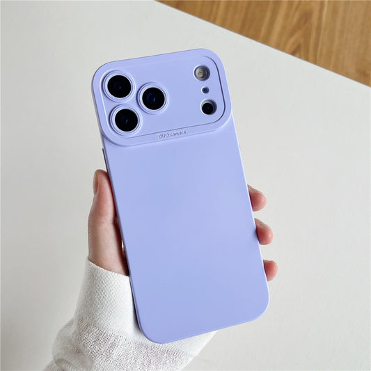 For iPhone 17 Pro Max Case Precision Cutout TPU Protective Phone Cover - Purple