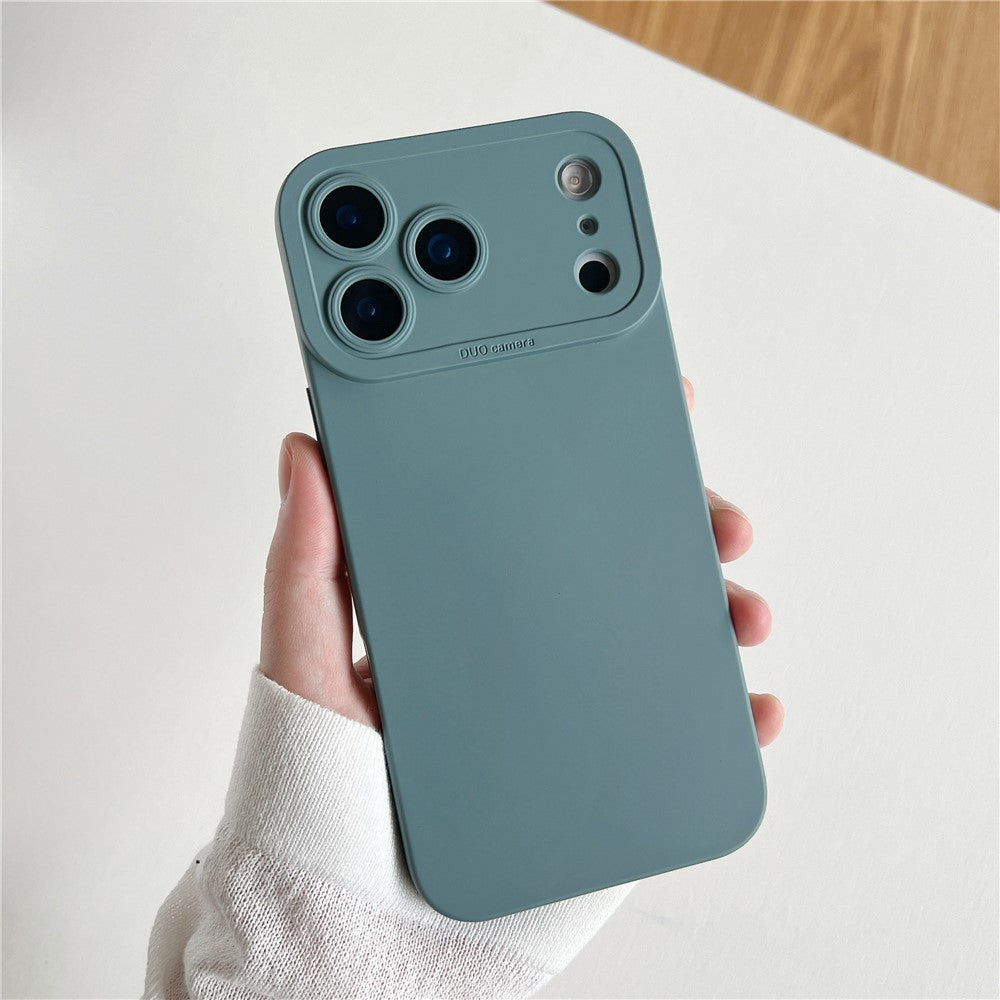 For iPhone 17 Pro Max Case Precision Cutout TPU Protective Phone Cover - Grey