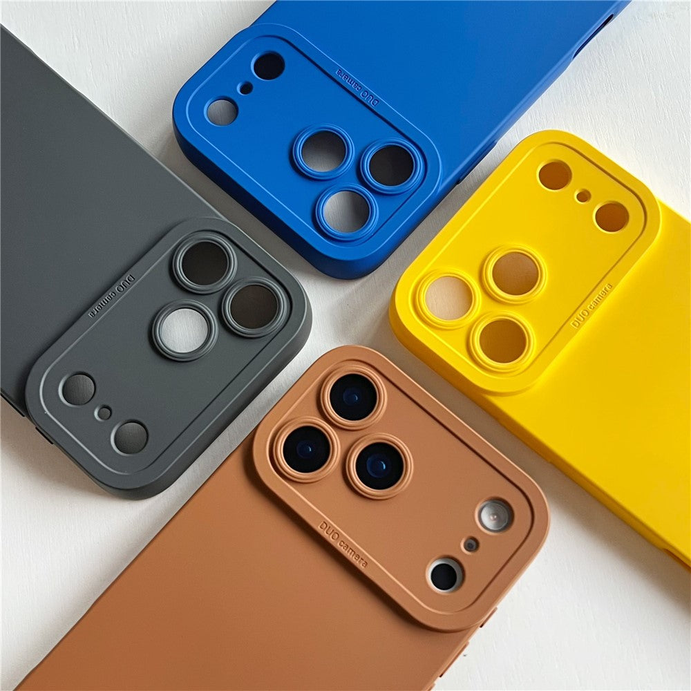 For iPhone 17 Pro Max Case Precision Cutout TPU Protective Phone Cover - Light Cyan