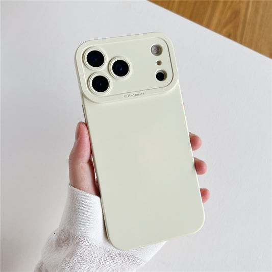 For iPhone 17 Pro Max Case Precision Cutout TPU Protective Phone Cover - Antique White