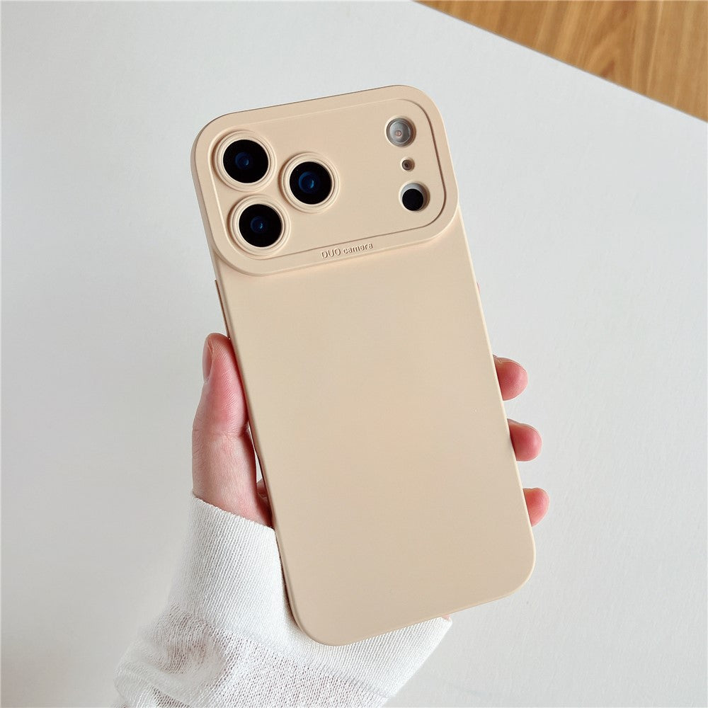 For iPhone 17 Pro Max Case Precision Cutout TPU Protective Phone Cover - Khaki