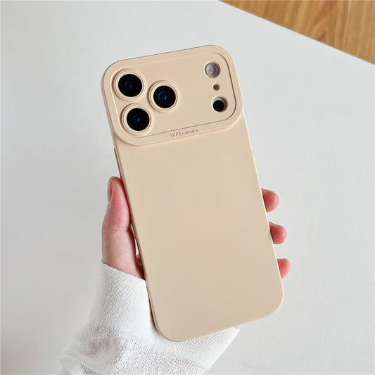 For iPhone 17 Pro Max Case Precision Cutout TPU Protective Phone Cover - Khaki