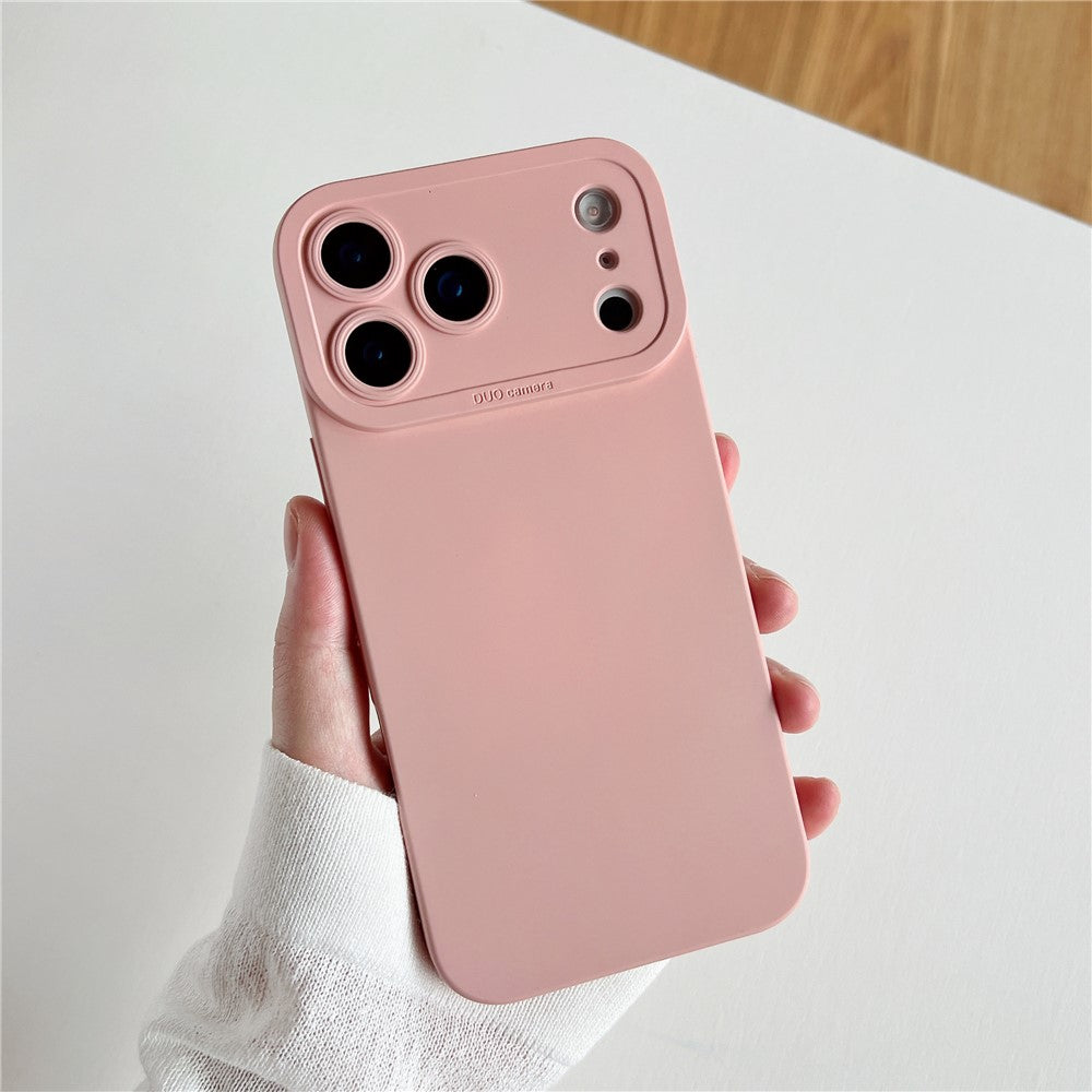 For iPhone 17 Pro Max Case Precision Cutout TPU Protective Phone Cover - Light Pink