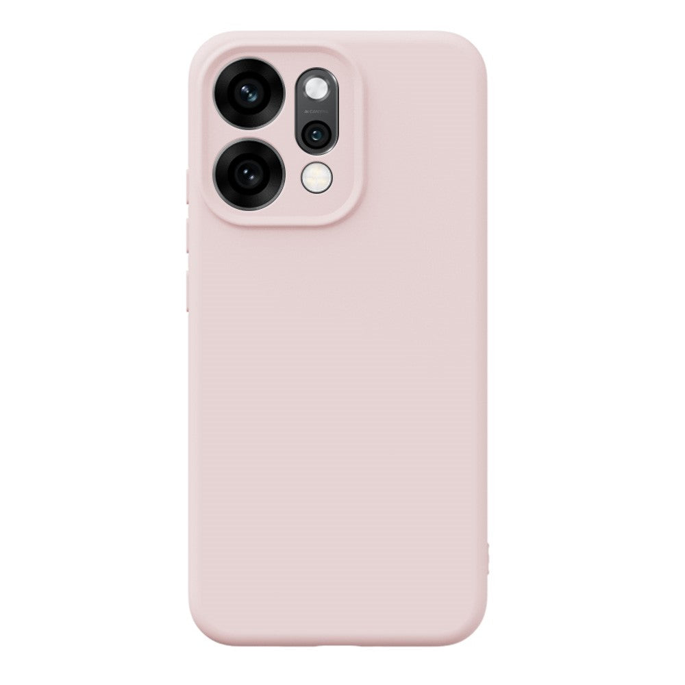 YCADEN For Oppo Reno14 Pro 5G (Global) Case Precise Cutouts TPU Phone Back Cover - Morandi Pink
