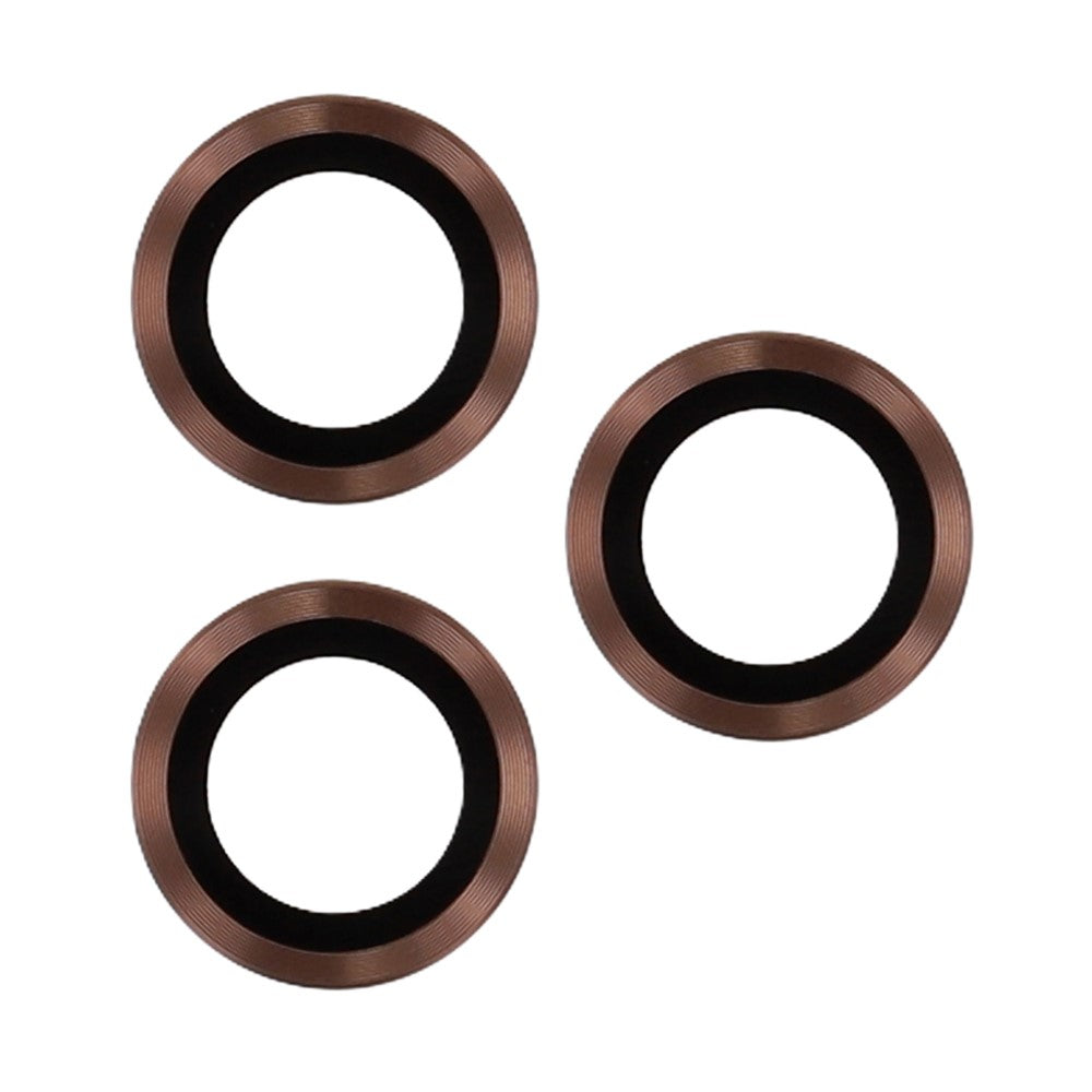 For iPhone 17 Pro Max Magnetic Case TPU PC Clear Phone Cover with Lens Frame Kickstand  /  Lens Film - Brown