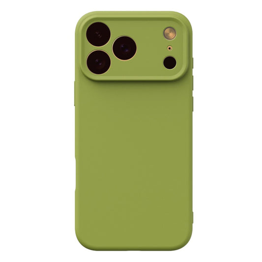 YCADEN For iPhone 17 Pro Max Case Precise Cutouts TPU Phone Back Cover - Bean Green