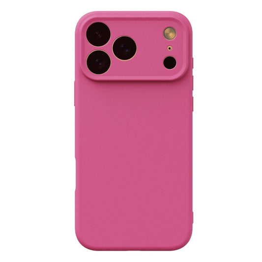 YCADEN For iPhone 17 Pro Max Case Precise Cutouts TPU Phone Back Cover - Pitaya