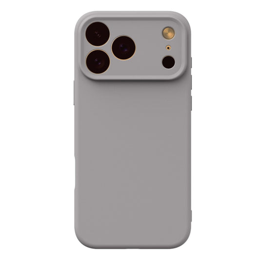 YCADEN For iPhone 17 Pro Max Case Precise Cutouts TPU Phone Back Cover - Pebble Grey
