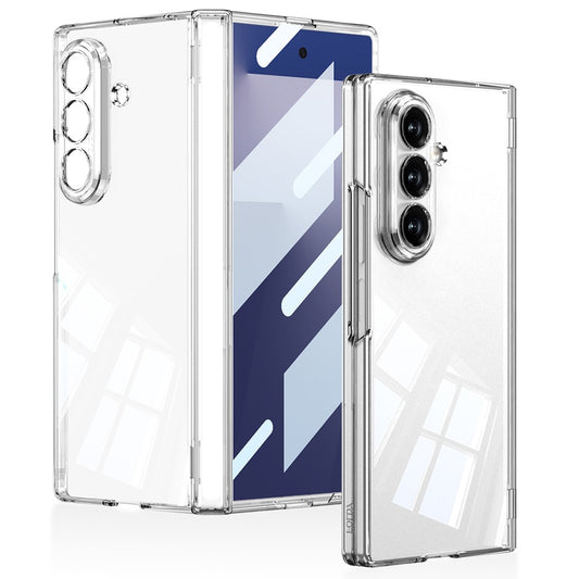 GKK For Samsung Galaxy Z Fold7 5G Case Magnetic Hinge Protection Hard PC Clear Phone Cover