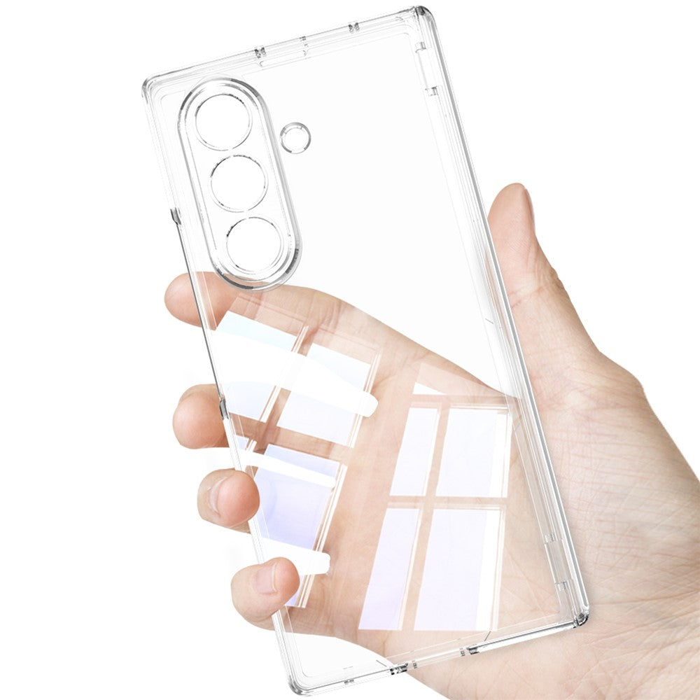 GKK For Samsung Galaxy Z Fold7 5G Case Magnetic Hinge Protection Hard PC Clear Phone Cover