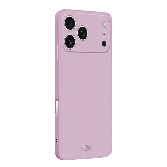 For iPhone 17 Pro Max Case MOFI Skin Touch Soft TPU Protective Phone Cover - Purple