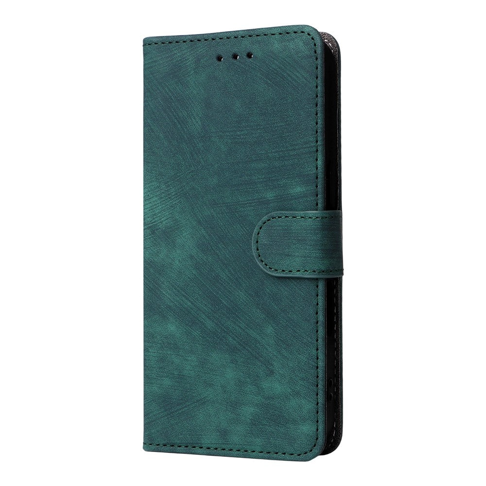 For iPhone 17 Pro Max Case Wallet RFID Blocking PU Leather Phone Cover Stand with Strap - Green