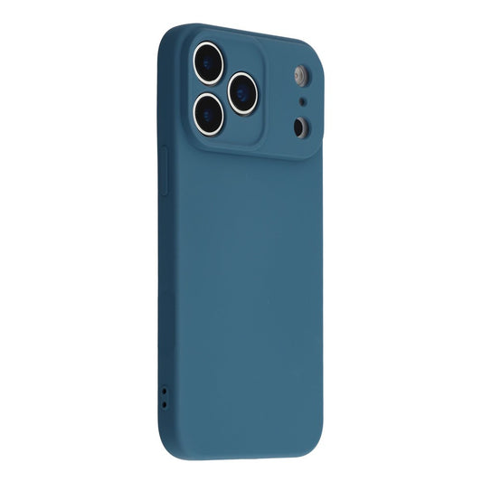 AMORUS For iPhone 17 Pro Max Case Precise Cutouts TPU Fiber Lining Shockproof Phone Cover - Sapphire