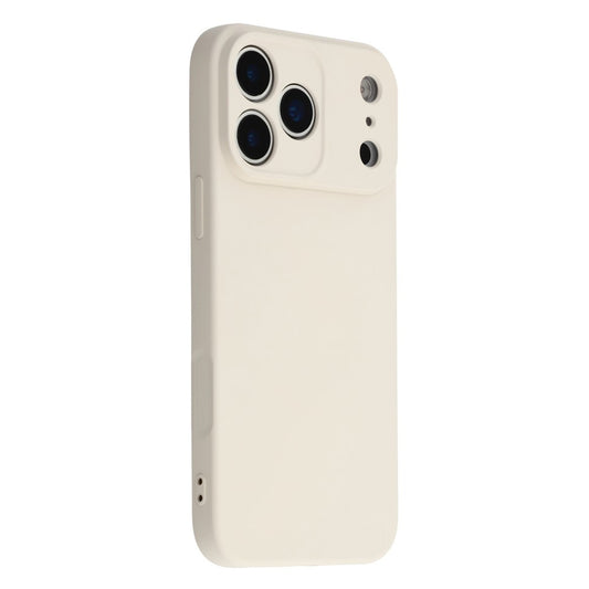 AMORUS For iPhone 17 Pro Max Case Precise Cutouts TPU Fiber Lining Shockproof Phone Cover - White