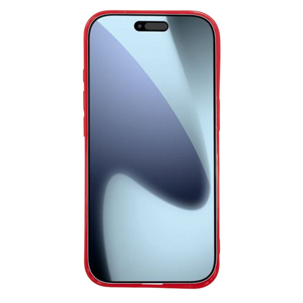 Bulk Purchasing 25Pcs For iPhone 17 Pro Max Case 1.2mm TPU Matte Phone Cover - Red