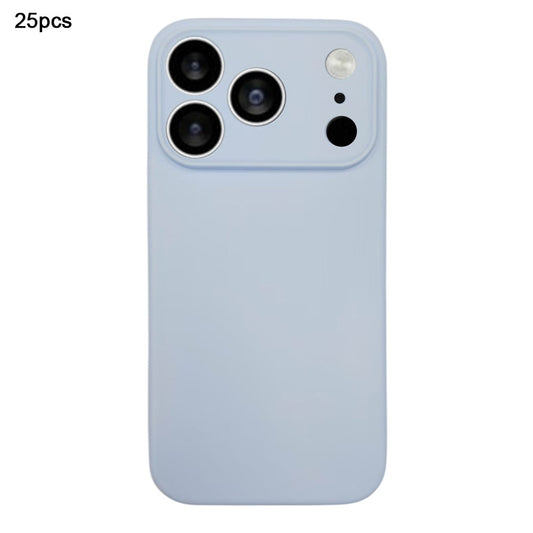 Bulk Purchasing 25Pcs For iPhone 17 Pro Max Case 1.2mm TPU Matte Phone Cover - Light Purple