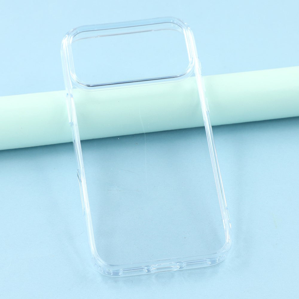 MUTURAL For iPhone 17 Pro Max Case Rounded Edge TPU + PC Clear Phone Cover