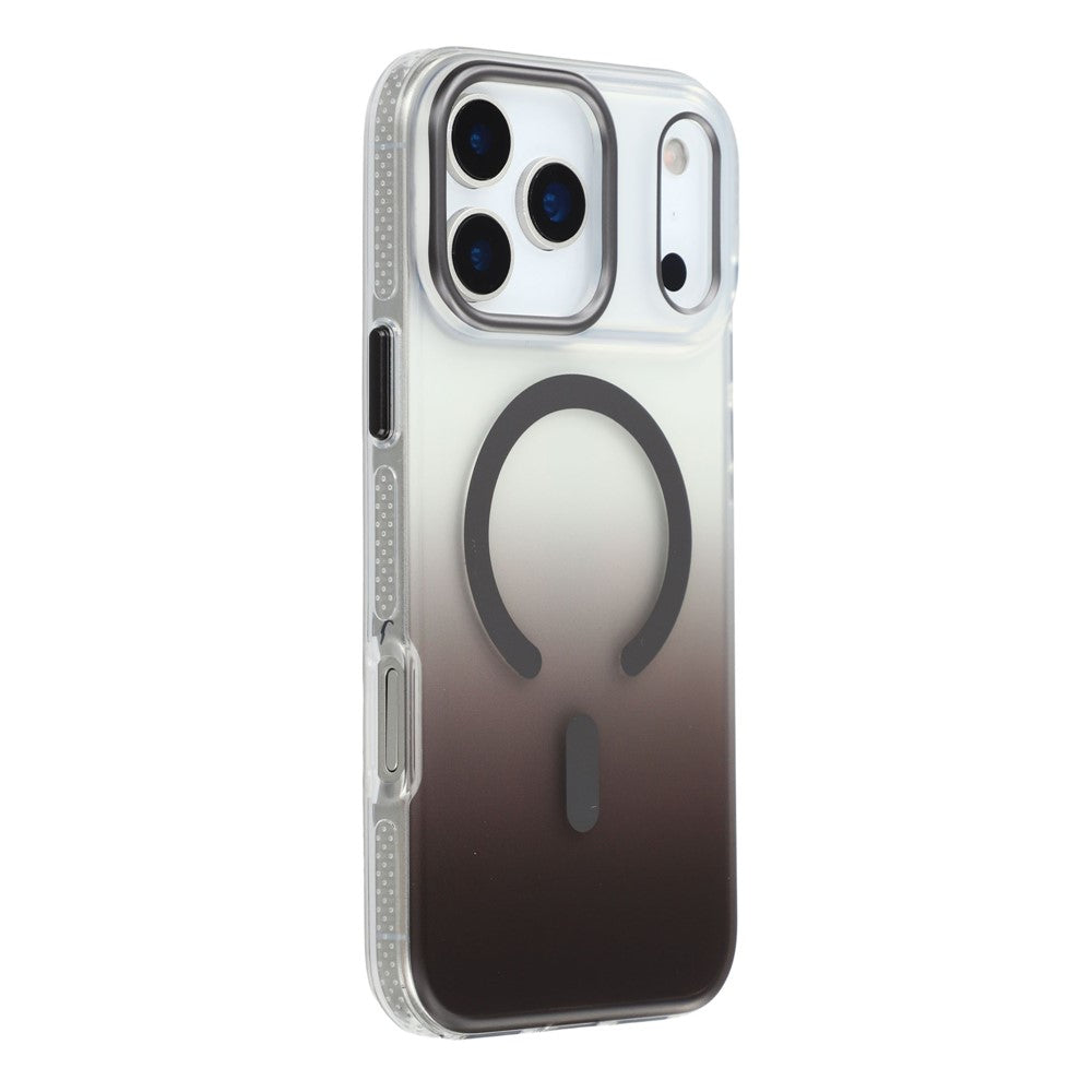 MUTURAL For iPhone 17 Pro Max Case Compatible with MagSafe PC + TPU Gradient Phone Cover - Grey