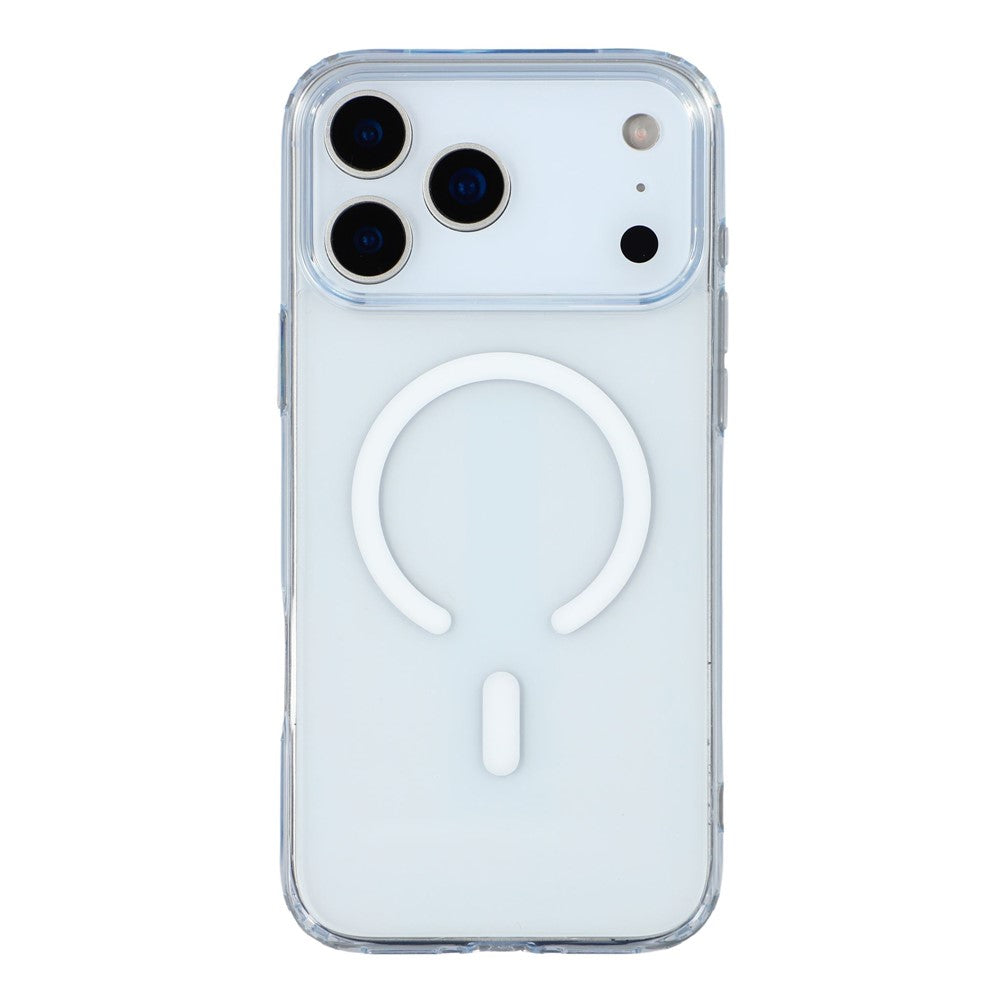 MUTURAL For iPhone 17 Pro Max Case Compatible with MagSafe TPU + PC Clear Phone Cover