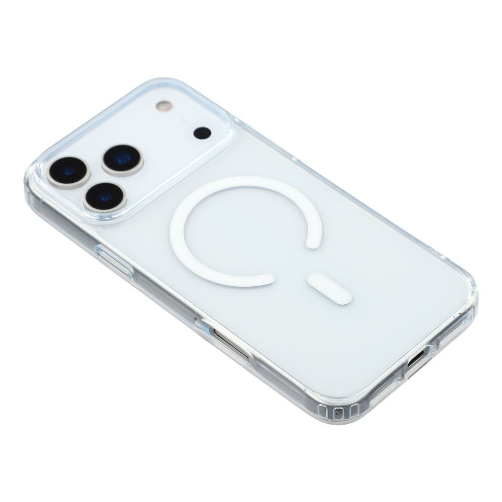 MUTURAL For iPhone 17 Pro Max Case Compatible with MagSafe TPU + PC Clear Phone Cover