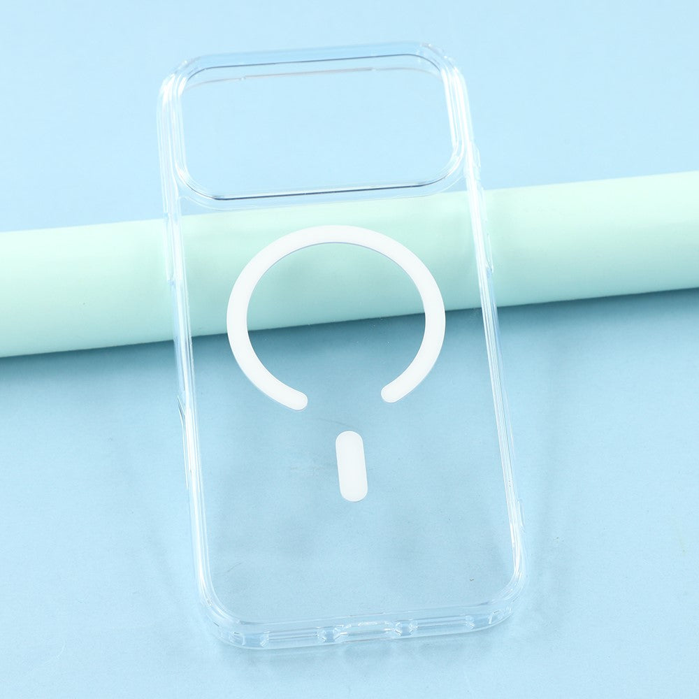 MUTURAL For iPhone 17 Pro Max Case Compatible with MagSafe TPU + PC Clear Phone Cover