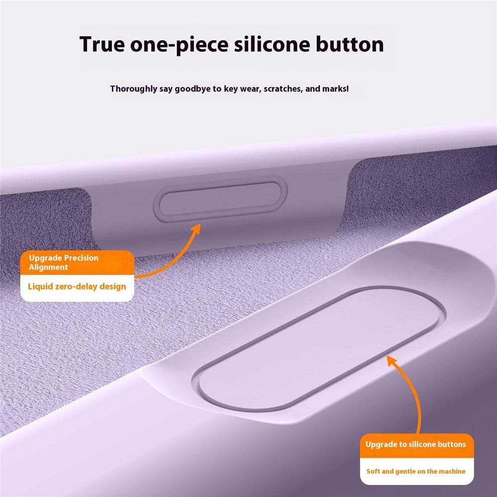 For iPhone 17 Pro Max Case Compatible with MagSafe Precise Cutouts Liquid Silicone Protective Back Cover - Light Purple