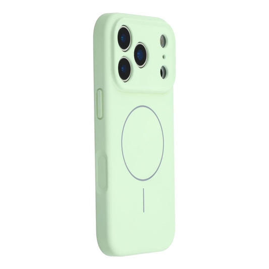 YCADEN For iPhone 17 Pro Max Case Compatible with MagSafe Precise Cutouts TPU Phone Back Cover - Grass Green
