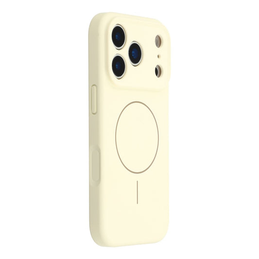 YCADEN For iPhone 17 Pro Max Case Compatible with MagSafe Precise Cutouts TPU Phone Back Cover - Antique White