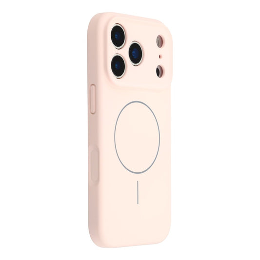 YCADEN For iPhone 17 Pro Max Case Compatible with MagSafe Precise Cutouts TPU Phone Back Cover - Morandi Pink