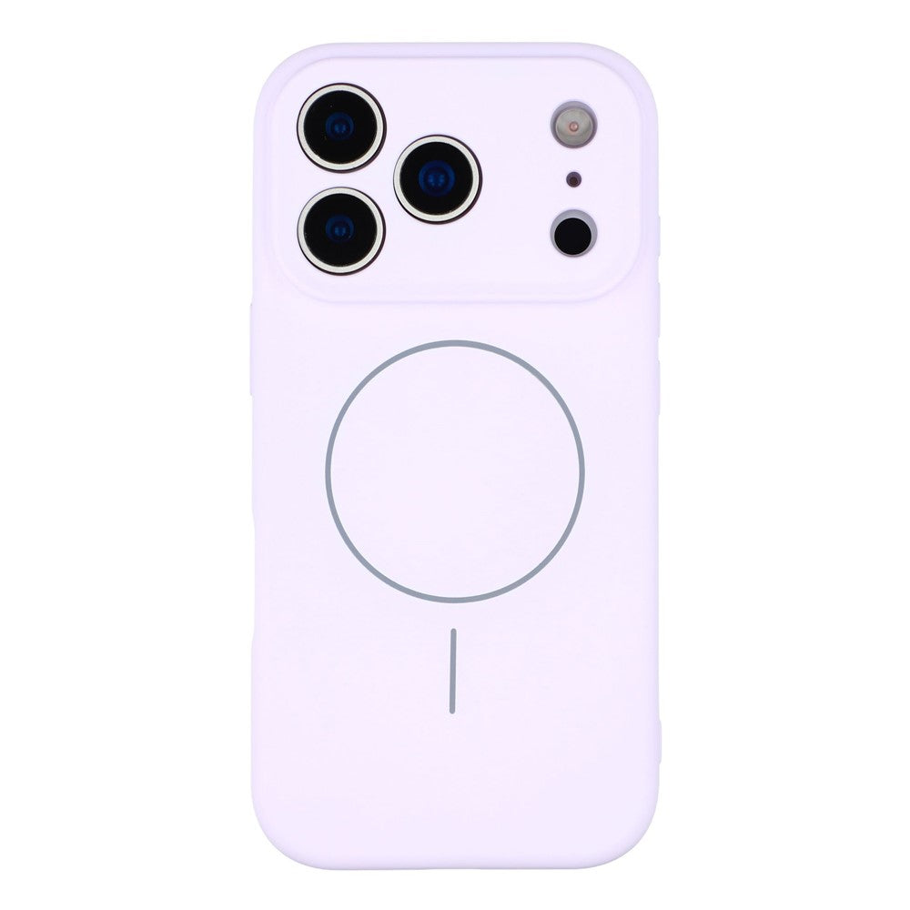 YCADEN For iPhone 17 Pro Max Case Compatible with MagSafe Precise Cutouts TPU Phone Back Cover - Morandi Purple
