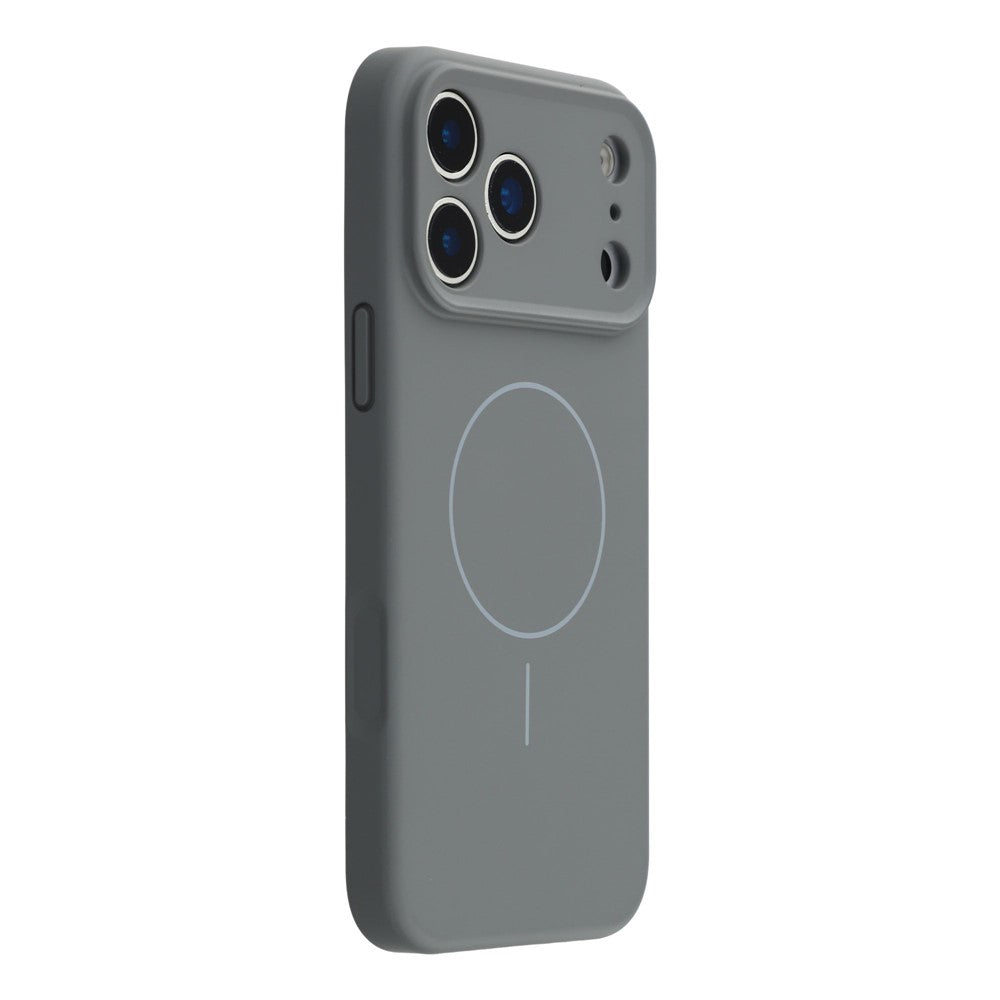 YCADEN For iPhone 17 Pro Max Case Compatible with MagSafe Precise Cutouts TPU Phone Back Cover - Charcoal Grey