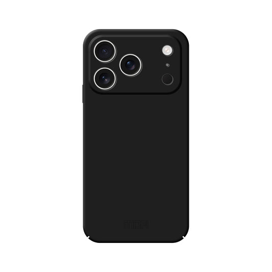 For iPhone 17 Pro Max Phone Case MOFI JK Qin Series Skin-Touch Matte Anti-fingerprint Back Cover - Black