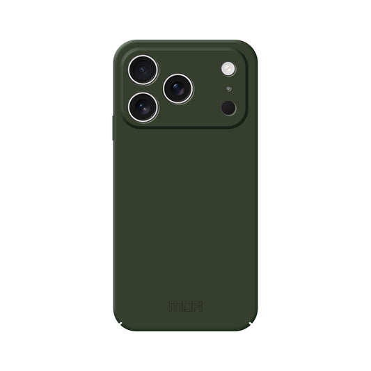 For iPhone 17 Pro Max Phone Case MOFI JK Qin Series Skin-Touch Matte Anti-fingerprint Back Cover - Green