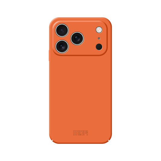 For iPhone 17 Pro Max Phone Case MOFI JK Qin Series Skin-Touch Matte Anti-fingerprint Back Cover - Orange