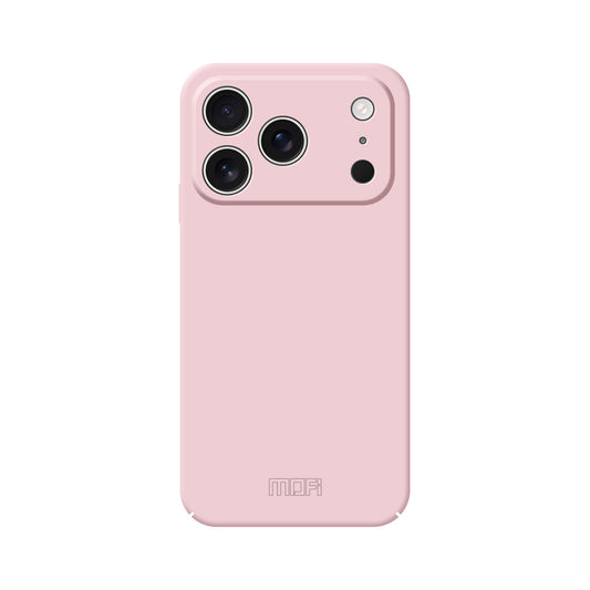 For iPhone 17 Pro Max Phone Case MOFI JK Qin Series Skin-Touch Matte Anti-fingerprint Back Cover - Pink