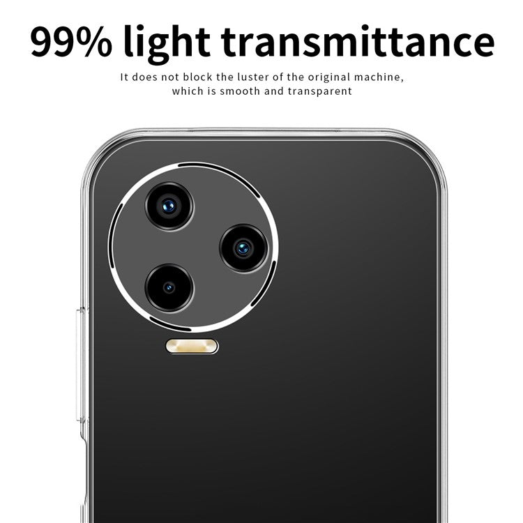 MOFI For Infinix Note 12 Pro 4G Protective Phone Cover, Bump Proof Transparent Flexible TPU Shell Case