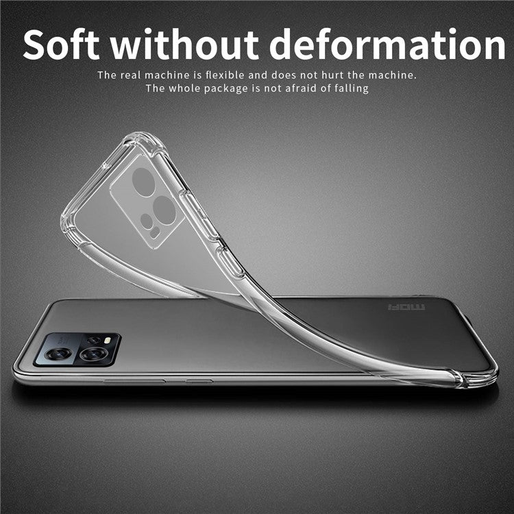 MOFI For Motorola Moto S30 Pro 5G Crystal Clear Drop-proof TPU Case Anti-scratch Mobile Phone Cover