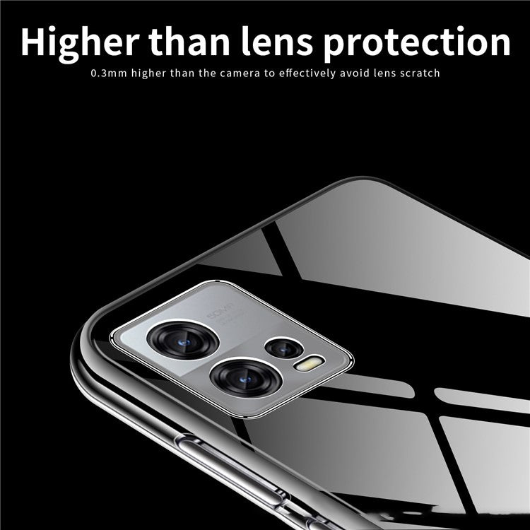 MOFI For Motorola Moto S30 Pro 5G Crystal Clear Drop-proof TPU Case Anti-scratch Mobile Phone Cover