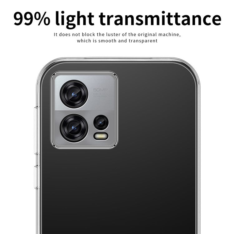 MOFI For Motorola Moto S30 Pro 5G Crystal Clear Drop-proof TPU Case Anti-scratch Mobile Phone Cover