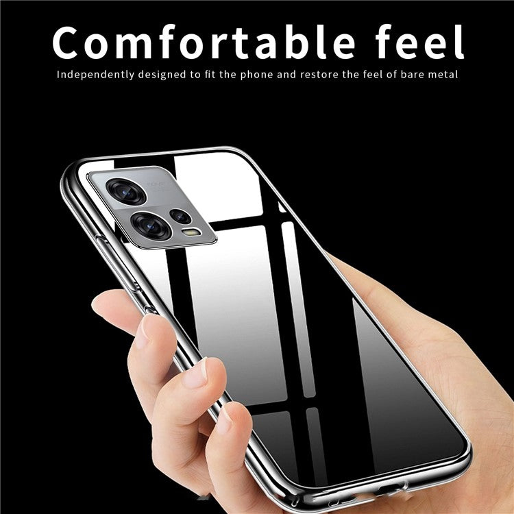 MOFI For Motorola Moto S30 Pro 5G Crystal Clear Drop-proof TPU Case Anti-scratch Mobile Phone Cover